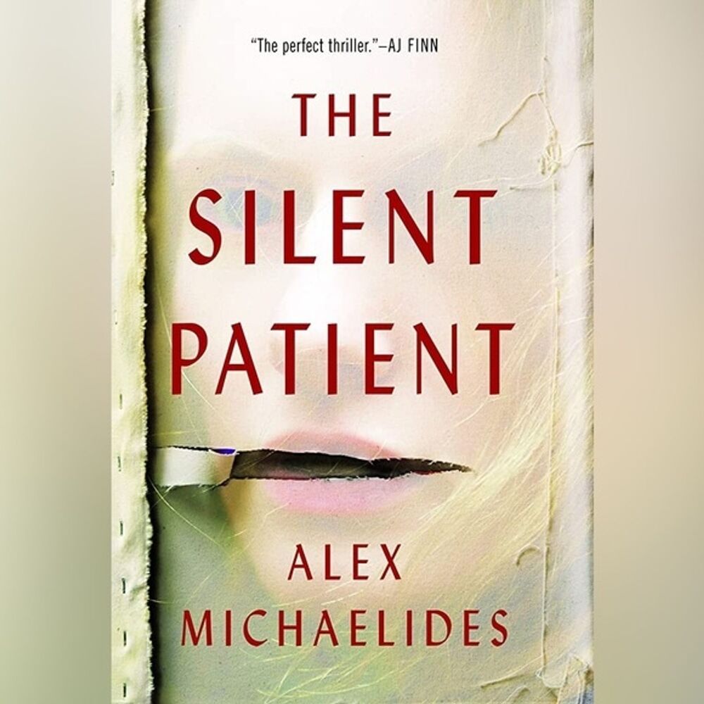 Book - The Silent Patient Fiction Novel -Alex Michaelides psychological thriller